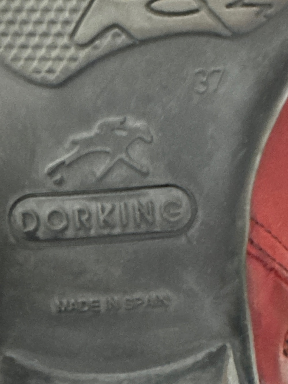 Dorking by Fluchos mid-calf Boot Red size 37 - Picture 7 of 8